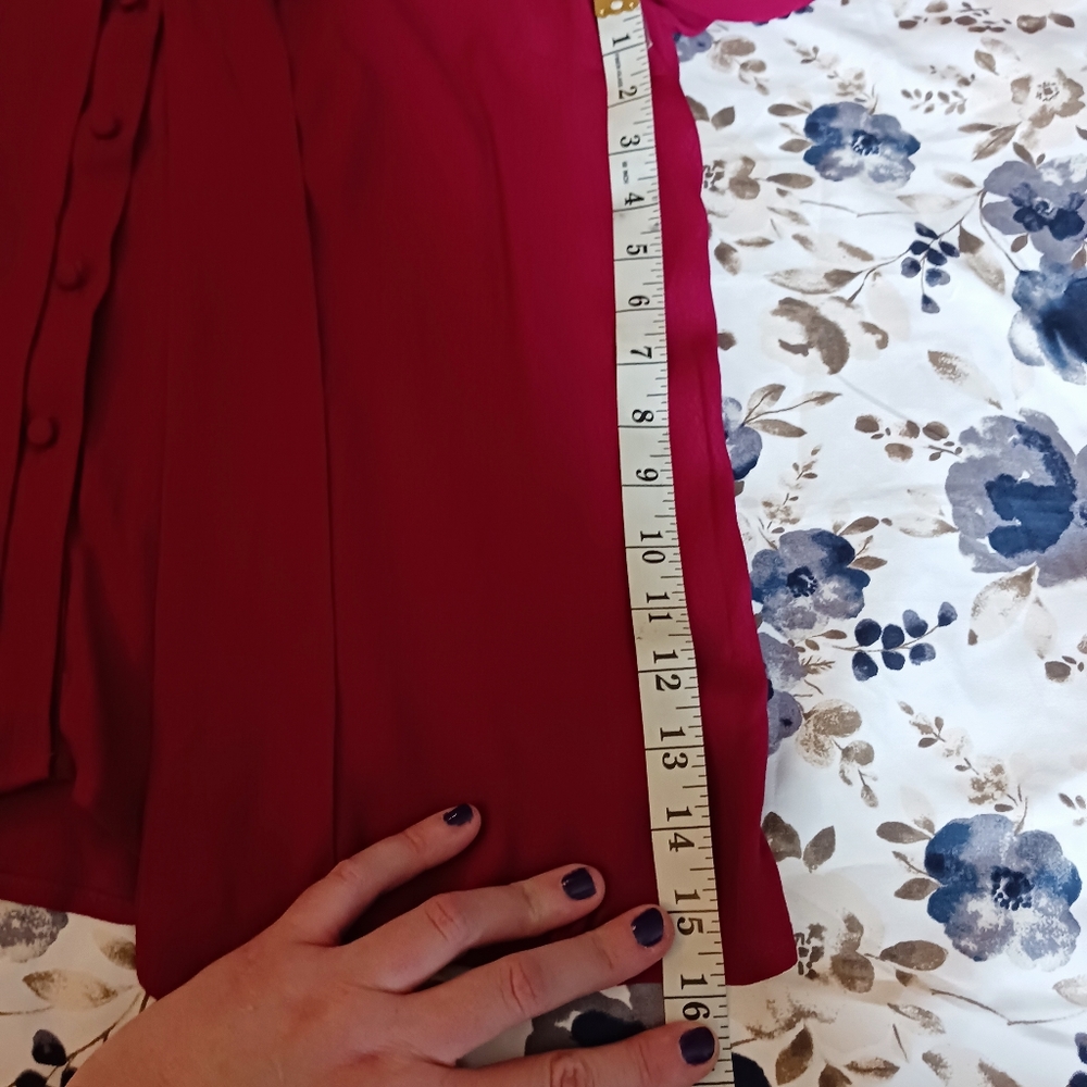 NWT Ruffle Tie Tip - Picture 5 of 7